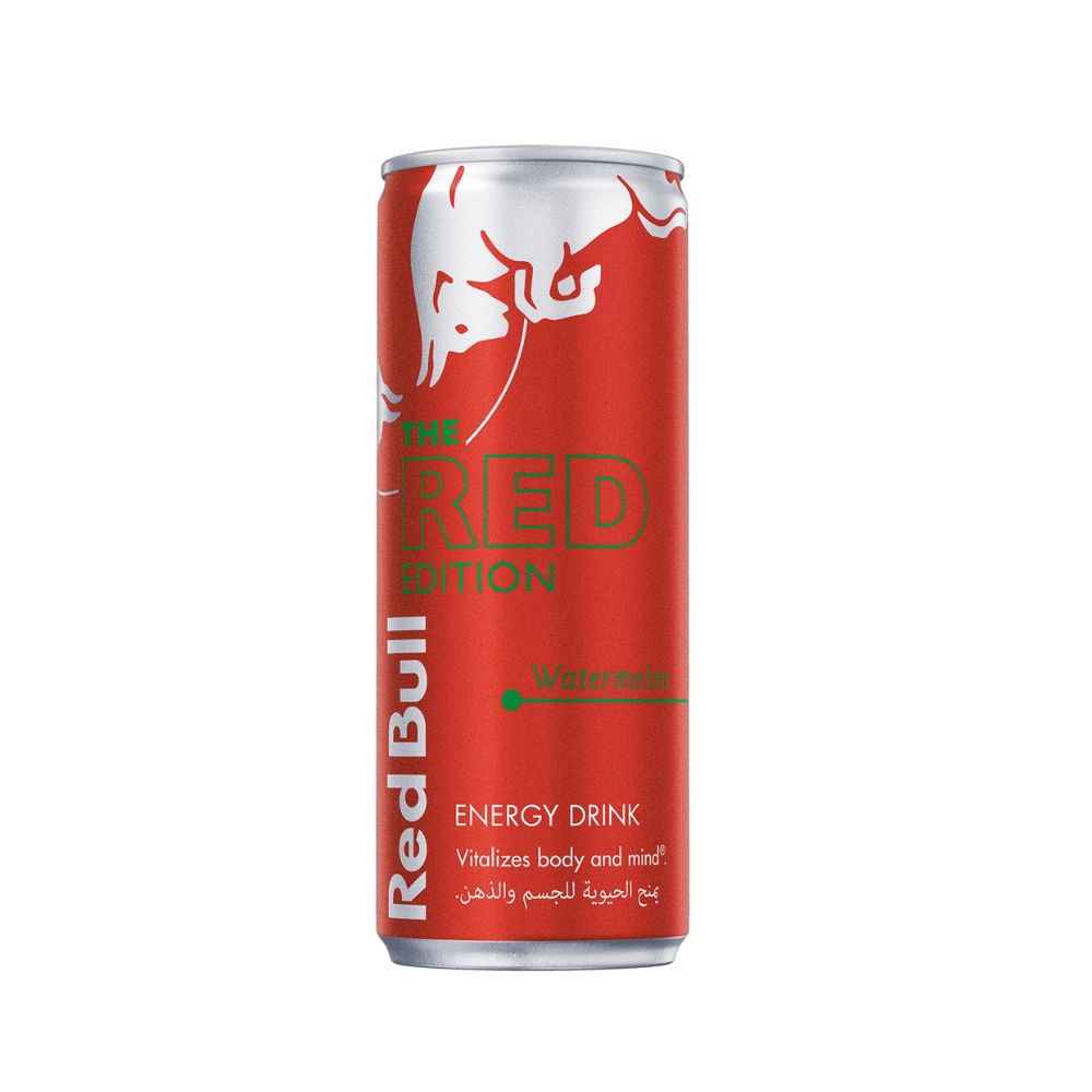 Redbull Energy Drink Red Edition, Watermelon, 250 ML