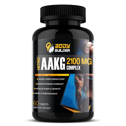 Body Builder Nitro AAKG Complex, 60 Tablets, 2100 mg